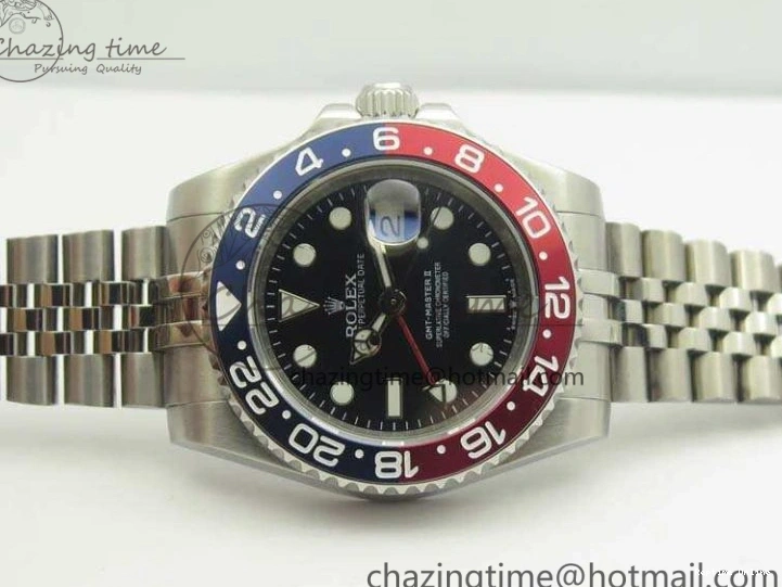 0402 GMT-Master II 126710 BPF BLRO SS Black Dial On SS Jubilee Bracelet A Youthful 3483